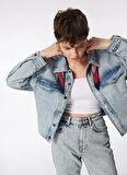 Lee Cooper Mavi Kadın Denim Ceket 242 LCF 131002 CARY DENIM