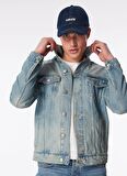 Lee Cooper Erkek Denim Ceket 242 LCM 131001 PUEBLA CAESAR BLUE L