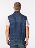 Lee Cooper Erkek Yelek 242 LCM 135001 MEN DENIM