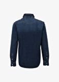 Lee Cooper Slim Fit Erkek Denim Gömlek 242 LCM 141003 WOLKER MELORA DB MID