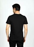 Lee Cooper Yuvarlak Yaka Siyah Erkek T-Shirt 242 LCM 242013 DESAV SİYAH