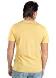 Lee Cooper Yuvarlak Yaka Sarı Erkek T-Shirt 242 LCM 242014 WILLY SAFRAN
