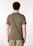 Lee Cooper Yuvarlak Yaka Haki Erkek T-Shirt 242 LCM 242015 GAEL HAKİ
