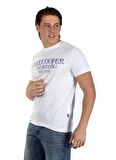 Lee Cooper Yuvarlak Yaka Beyaz Erkek T-Shirt 242 LCM 242016 CADOR BEYAZ