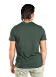 Lee Cooper Yuvarlak Yaka Yeşil Erkek T-Shirt 242 LCM 242016 CADOR ZÜMRÜT YEŞİLİ