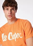 Lee Cooper Yuvarlak Yaka Turuncu Erkek T-Shirt 242 LCM 242017 LONDONLOGO ORANJ