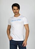 Lee Cooper Yuvarlak Yaka Bej Erkek T-Shirt 242 LCM 242018 NEW DRAWING BEJ