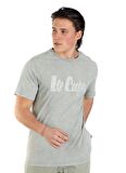 Lee Cooper Yuvarlak Yaka Haki Erkek T-Shirt 242 LCM 242018 NEW DRAWING A. HAKİ