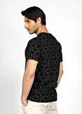 Lee Cooper Yuvarlak Yaka Siyah Erkek T-Shirt 242 LCM 242021 CITREL SİYAH