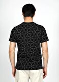 Lee Cooper Yuvarlak Yaka Siyah Erkek T-Shirt 242 LCM 242021 CITREL SİYAH