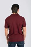 Twıns 1 Erkek Pike Polo Yaka T-Shırt Mürdüm
