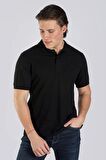 Twıns 1 Erkek Pike Polo Yaka t-shirt Siyah