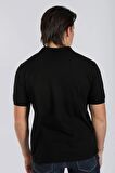 Twıns 1 Erkek Pike Polo Yaka t-shirt Siyah