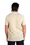 New Jake Erkek Pike Polo Yaka T-Shırt Bej