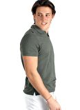 Lee Cooper Haki Erkek Polo T-Shirt 242 LCM 242030 POXLA HAKİ