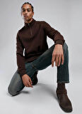 Lee Cooper Kahve Erkek Sweatshırt 251 LCM 241032 CEASER KAHVE