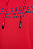 Faust Erkek Kapüşonlu Sweatshirt Kırmızı