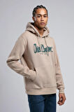 Gregory Erkek Kapüşonlu Sweatshirt Bej