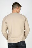 Luken Erkek O Yaka Sweatshirt Bej