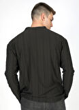 Lee Cooper Bisiklet Yaka Siyah Erkek T-Shirt 251 LCM 242004 PORL SİYAH