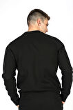 Shawn Erkek O Yaka Sweatshirt Siyah
