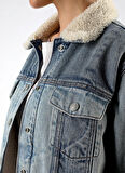 Lee Cooper Mavi Kadın Denim Ceket 251 LCF 131004 VALERY DENIM
