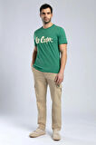 Londonlogo Erkek O Yaka T-Shirt