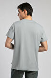 Baselo Erkek O Yaka T-Shirt Gri