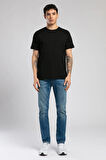 Baselo Erkek O Yaka T-Shirt Siyah