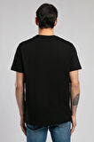 Baselo Erkek O Yaka T-Shirt Siyah