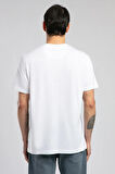 Gael Erkek O Yaka T-Shirt Beyaz