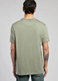 Lee Cooper Yuvarlak Yaka Haki Erkek T-Shirt 252 LCM 242005 GAEL HAKİ