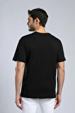 Aylex Erkek O Yaka T-Shirt Siyah