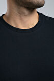 Conroy Erkek O Yaka T-Shirt Lacivert