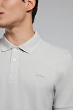 Twins Erkek Polo Yaka T-Shirt Taş