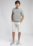 Lee Cooper Polo T-Shirt, XL, Gri