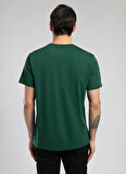 Lee Cooper Yuvarlak Yaka Zümrüt Yeşili Erkek T-Shirt 252 LCM 242023 STEW ZÜMRÜT