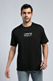 Rolan Erkek O Yaka T-Shirt Siyah