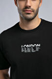 Rolan Erkek O Yaka T-Shirt Siyah