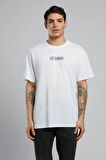 Andrea Erkek O Yaka T-Shirt Beyaz