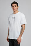Andrea Erkek O Yaka T-Shirt Beyaz