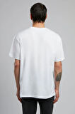 Andrea Erkek O Yaka T-Shirt Beyaz