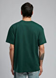Lee Cooper Yuvarlak Yaka Zümrüt Yeşili Erkek T-Shirt 252 LCM 242026 ANDREA ZÜMRÜT