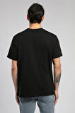 Antonia Erkek O Yaka T-Shirt Siyah