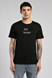 Desav Erkek O Yaka T-Shirt Siyah
