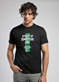 Lee Cooper Yuvarlak Yaka Siyah Erkek T-Shirt 252 LCM 242035 RIC SİYAH