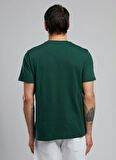 Lee Cooper Yuvarlak Yaka Zümrüt Yeşili Erkek T-Shirt 252 LCM 242039 EMBER ZÜMRÜT