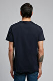 Ember Erkek O Yaka T-Shirt Lacivert