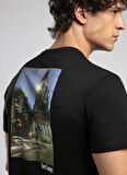 Lee Cooper Yuvarlak Yaka Siyah Erkek T-Shirt 252 LCM 242056 PIO SİYAH