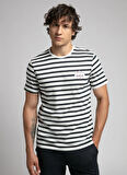 Lee Cooper Yuvarlak Yaka Gri Erkek T-Shirt 252 LCM 242064 EDDY EKRU-GRİ